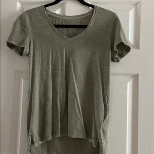 Calvin Klein green v-neck t-shirt